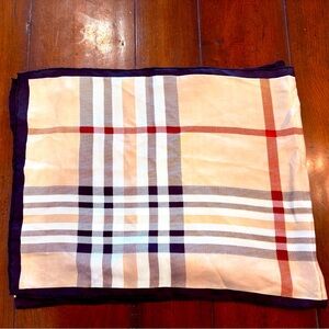 Luxury inspired silk scarf